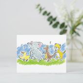 フューリーフレンズコンガポストカード ポストカード (スタンド正面)