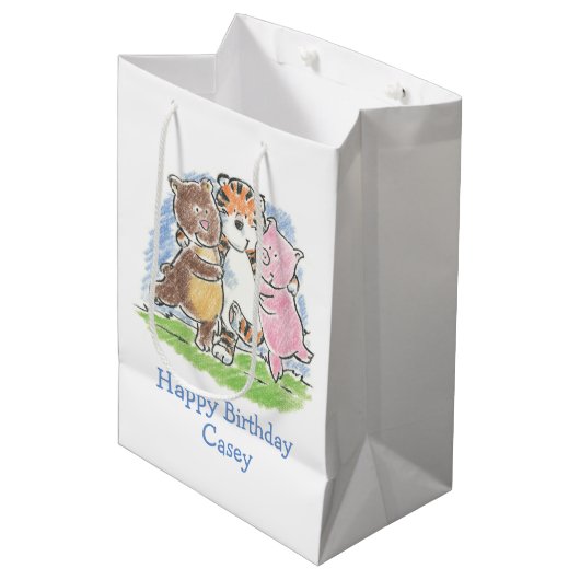 フューリーフレンズトリオミディアム抱き枕 ミディアムペーパーバッグ (正面アングル)