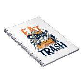 フューリーラクーン食べとゴミ文字 ノートブック (右側)