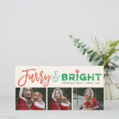 フューリー&ブライトタイポグラフィドッグラバー3フォトペット シーズンカード (スタンド正面)