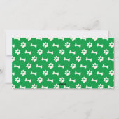 フューリー&ブライトタイポグラフィドッグラバー3フォトペット シーズンカード (裏面)