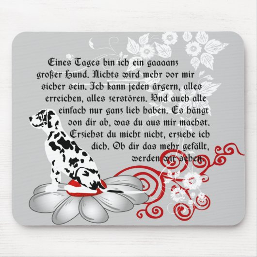 フュールノイウェルペンブシツァー マウスパッド (正面)