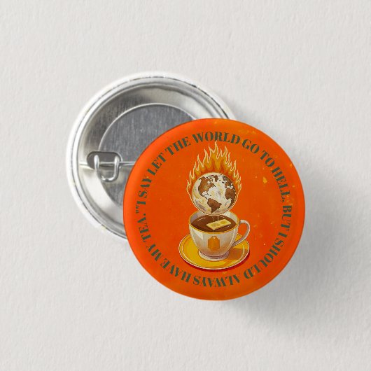 フヨドルドストエフスキー、ティー引用文 缶バッジ (正面&裏面)