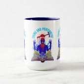 フヨドル・ドストエフスキー、引用文犯罪と処罰 マグカップ (中央)