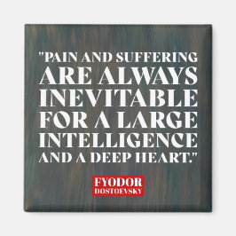 フヨードドストエフスキー引用文ロシアの作家 マグネット