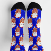 フヨードドストエフスキー – 幾何学的エレガントスタイル ソックス (上部)