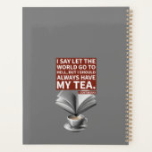 フヨードドストエフスキー – 幾何学的エレガントスタイル プランナー手帳 (裏面)