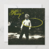 フラおけ屋のパーティの招待状 招待状 (正面)