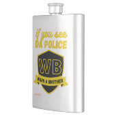 フラおもしろいック警告"BRO..." フラスク (左)