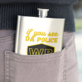 フラおもしろいック警告"BRO..." フラスク (インサイチュ)