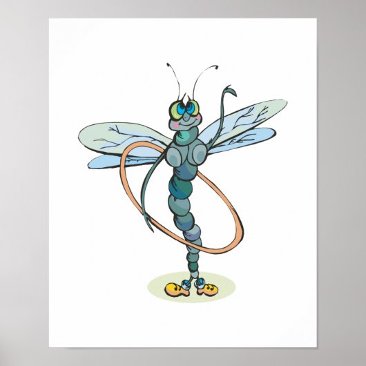 フラおもしろいフープトンボ ポスター (正面)