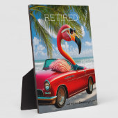 フラおもしろいミ退職したンゴのコンバーチブルオンビーチ フォトプラーク (側面)