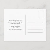 フラお洒落ワーズファミリー懇親会 インビテーションポストカード (裏面)