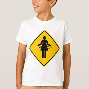フラのたがの地帯のハイウェーの印 Tシャツ