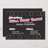 フラのたがの誕生会情報 招待状 (正面/裏面)