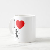 フラのたが コーヒーマグカップ (正面左)