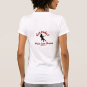 フラのワイシャツのMLOの新しいデザイン Tシャツ (裏面)