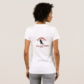 フラのワイシャツのMLOの新しいデザイン Tシャツ (裏面フル)