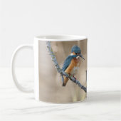 フラの予備のカワセミ コーヒーマグカップ (左)