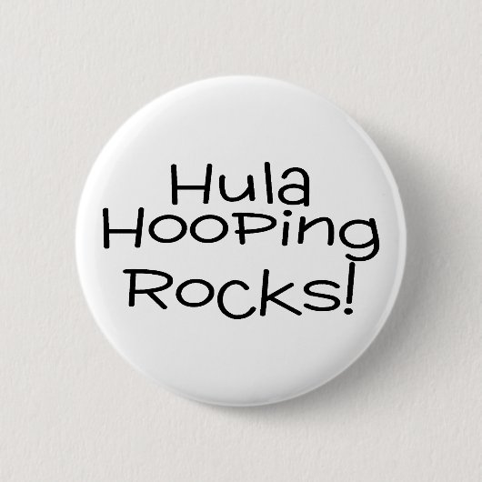フラのHoopingの石 缶バッジ (正面)