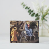 フラアンジェリコによるエジプトへの飛行 ポストカード (スタンド正面)