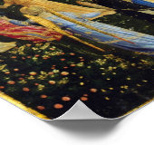 フラアンジェリコによる翼のある祭壇の最後の審判 ポスター (角)