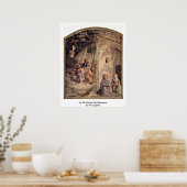 フラアンジェリコのゲツセマネの庭で ポスター (キッチン)