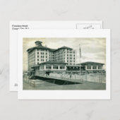 フラアンダズホテル海シティニュージャージーヴィンテージ ポストカード (正面/裏面)