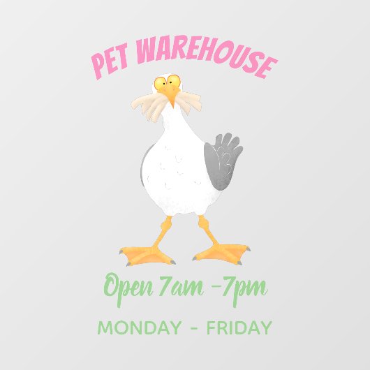 フライおもしろいトのフランスのカモメ ウィンドウサイン (シート)