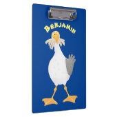 フライおもしろいトのフランスのカモメ クリップボード (右)