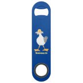 フライおもしろいトのフランスのカモメ スピード栓抜き (裏面)