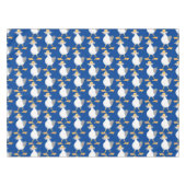フライおもしろいトのフランスのカモメ テーブルクロス (正面(横))