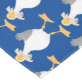 フライおもしろいトのフランスのカモメ テーブルクロス (アングル)