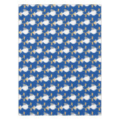 フライおもしろいトのフランスのカモメ テーブルクロス (正面)