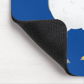 フライおもしろいトのフランスのカモメ マウスパッド (コーナー)