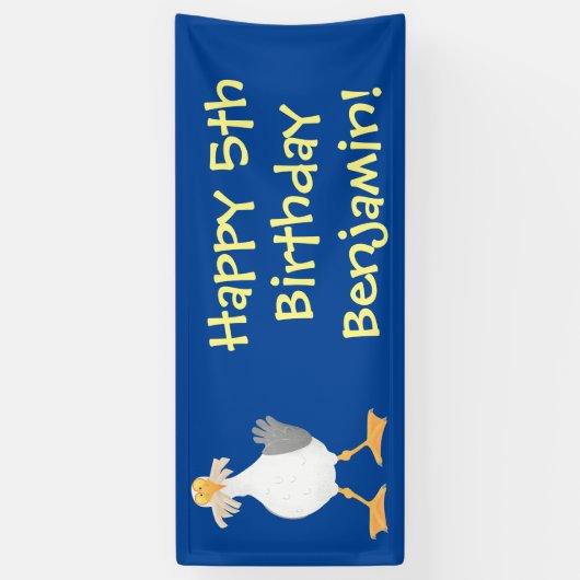 フライおもしろいトのフランスのカモメ 横断幕 (縦)