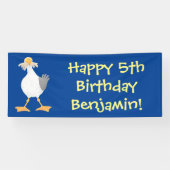 フライおもしろいトのフランスのカモメ 横断幕 (横)