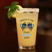 フライおもしろいプン応援最高のフリッドハッピーバースデー タンブラーグラス