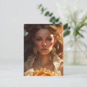 フライで女神 ポストカード (スタンド正面)