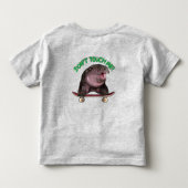 フライとスイートTシャツ トドラーTシャツ (裏面)