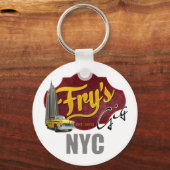 フライのギグNYCキーチェーン キーホルダー (正面)
