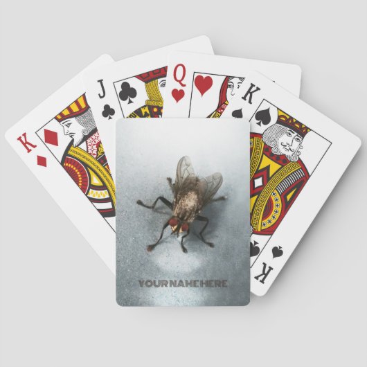 フライのクローズアップ写真 トランプ (裏面)