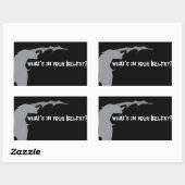 フライは何だ？ 長方形シール (シート)