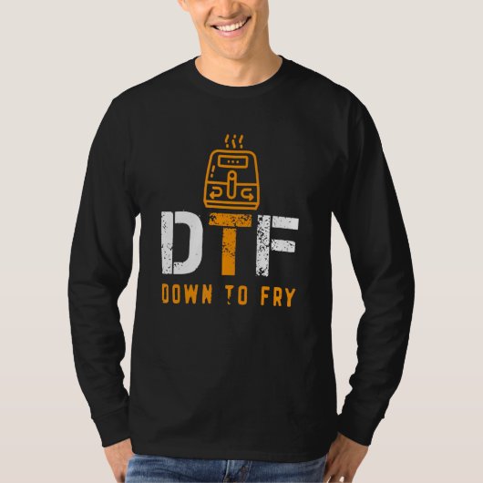 フライまでダウンDFT Tシャツ (正面)