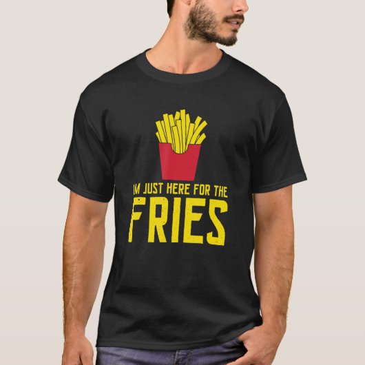 フライを取りに来ただけだ Tシャツ (正面)