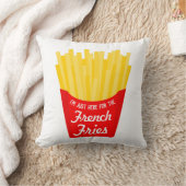 フライを取りに来たばかりだフランスのよ クッション (ブランケット)