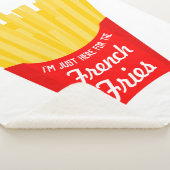 フライを取りに来たばかりだフランスのよ シェルパブランケット (3/4)