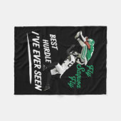 フライアスクオン最高のフライアンハングル私は今までワシBを見たことがある フリースブランケット (正面(横))