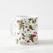 フライアンガリン&オーク – マッシュルームマグ コーヒーマグカップ (正面左)