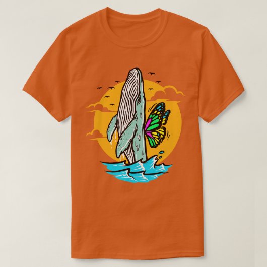 フライアンスクジラが欲しい Tシャツ (デザイン正面)
